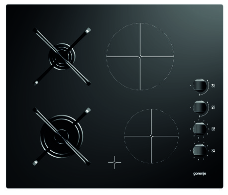 Стъклокерамичен комбиниран плот GC620ASC